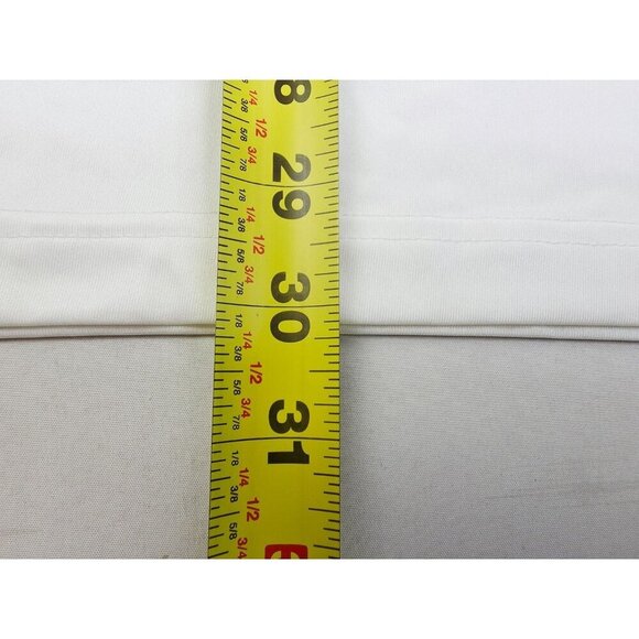 Izod Golf Stretch Size Large Mens White Green Blue Colorblock UPF-15 Polo NWT - Picture 9 of 11